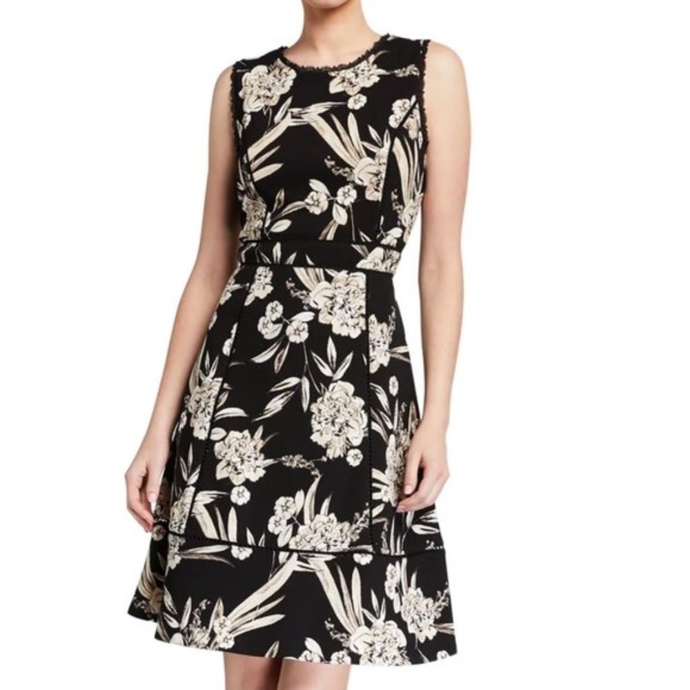 Karl Lagerfeld Paris Printed Bullet Dress